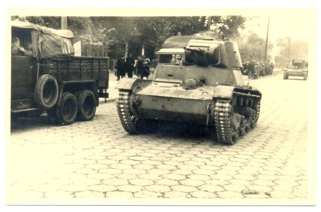 Падчас параду ў Брэсце восенню 1939 года