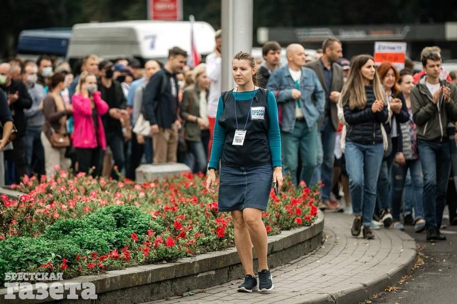 Оксана Бровач, корреспондент «Комсомольской правды» в Беларуси»