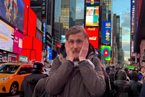 Маляваныч Аляксандр Ждановіч у Нью-Ёрку